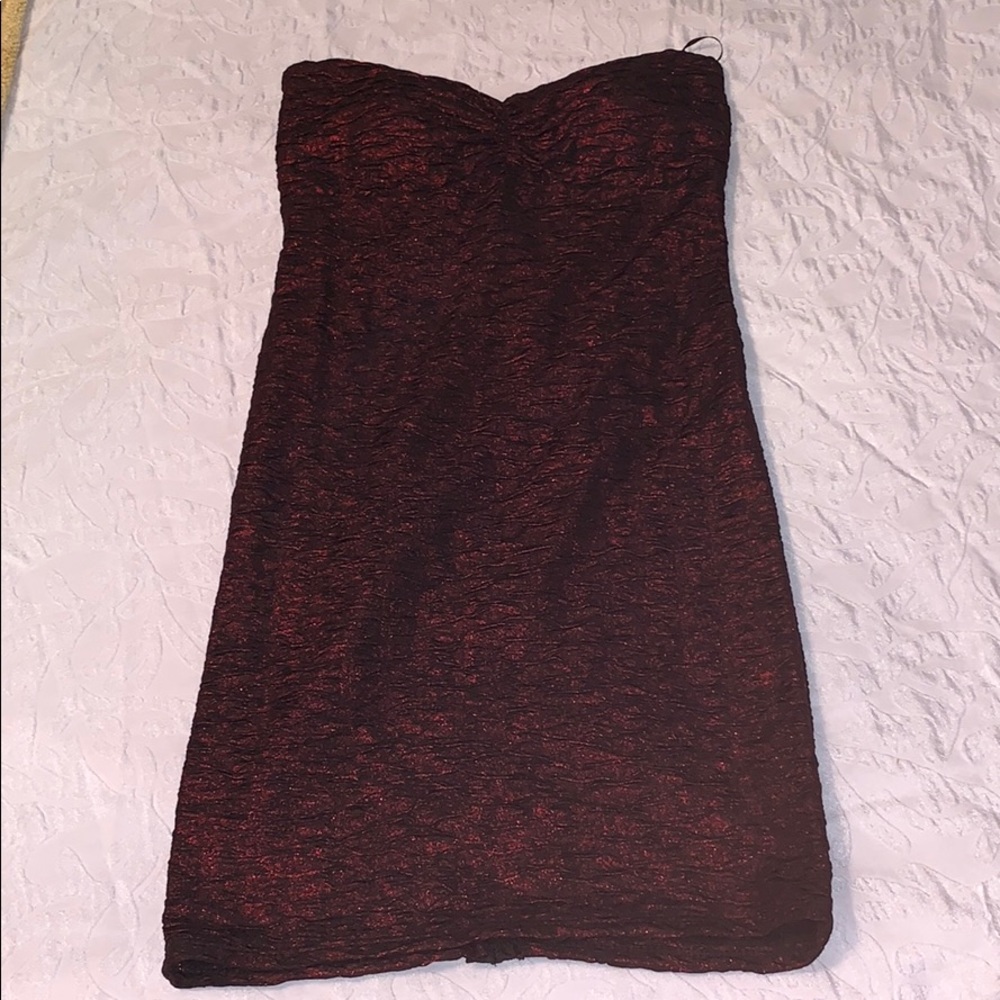 Black & Red sparkly cocktail dress